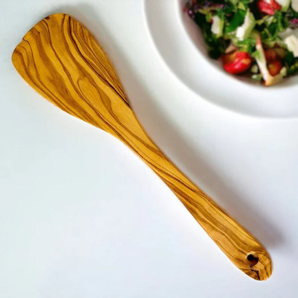 The Ultimate Kitchen Sidekick: Olive Wood Spatula