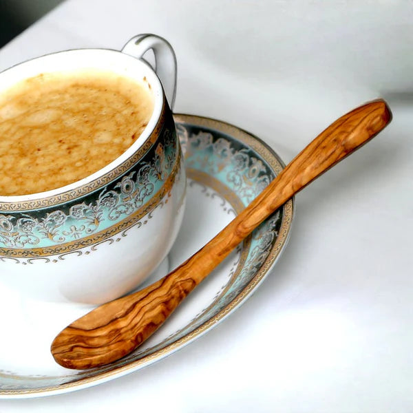 Petite Powerhouse: Olive Wood Tea Spoon