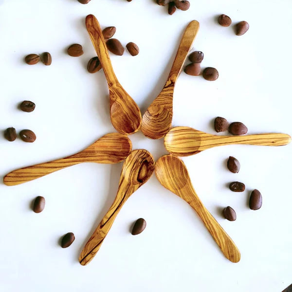 Petite Powerhouse: Olive Wood Tea Spoon