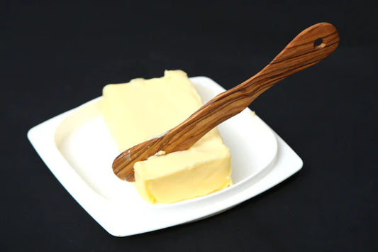 Olive Wood Wooden Butter Knife 17 cm