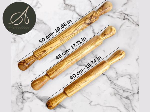 Handcrafted Olive Wood Rolling Pin