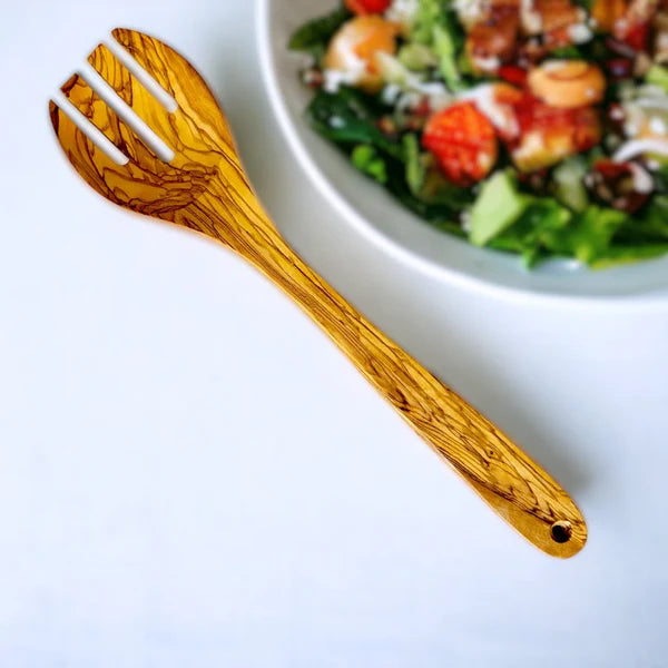 Olive Wood Utensils Set for kitchen