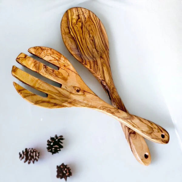 Olive Wood Cutlery 25 cm