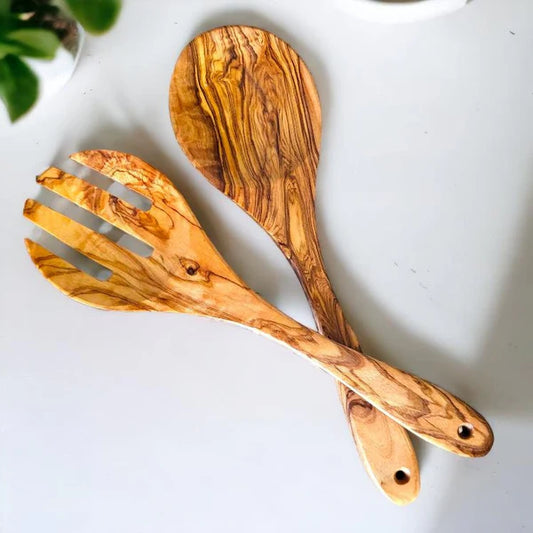 Olive Wood Cutlery 25 cm